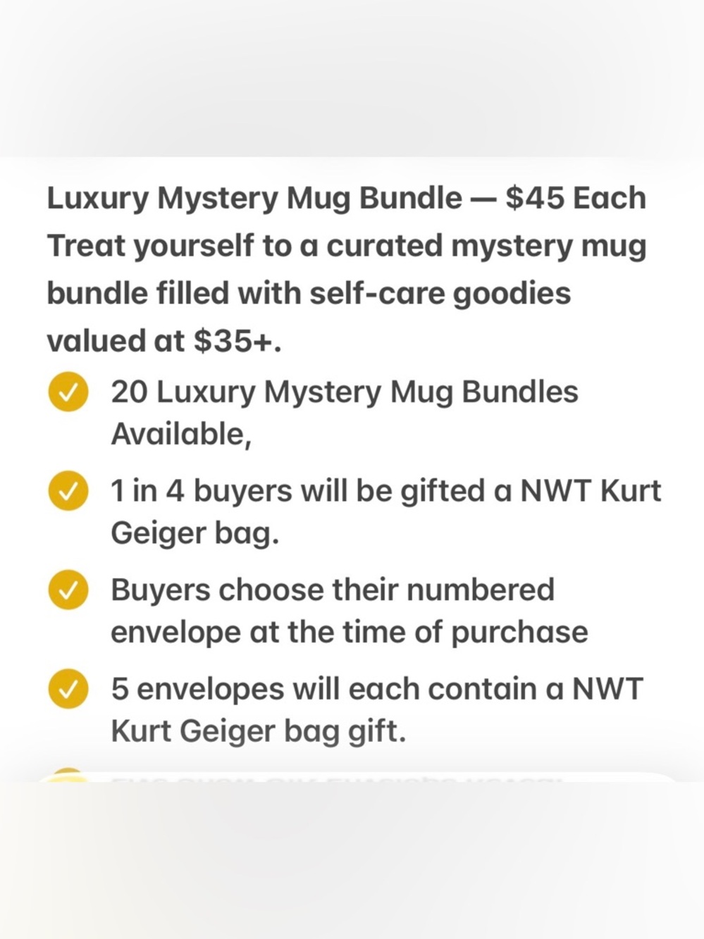 Luxury Mystery Mug Self-Care Bundle Valued Over $35 - Picture 9 of 10